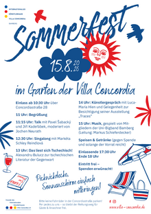 Image for Come to the summer event at the Künstlerhaus!. Copyright: © IKVC