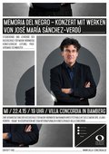 Bild zu Memoria del Negro - Konzert mit Werken von José María Sánchez-Verdú. Copyright: Gestaltung: Embargo