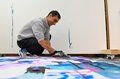 Bild zu Luca-Maria Hien: Traces - Eröffnung. Copyright: Foto: Ronald Rinklef © IKVC